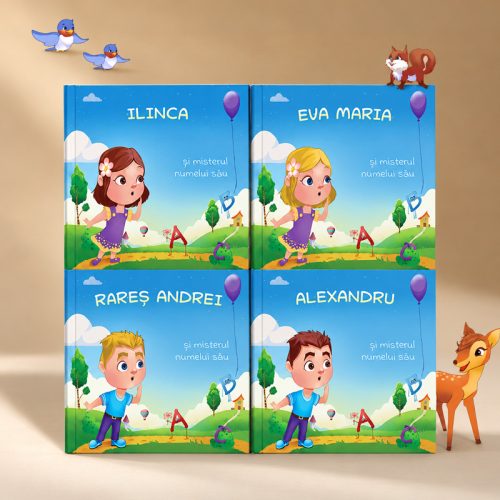 Carte personalizata copii Misterul Numelui
