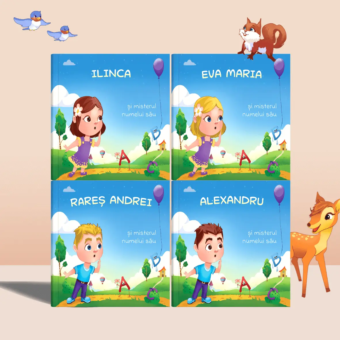 Carte personalizata Misterul Numelui