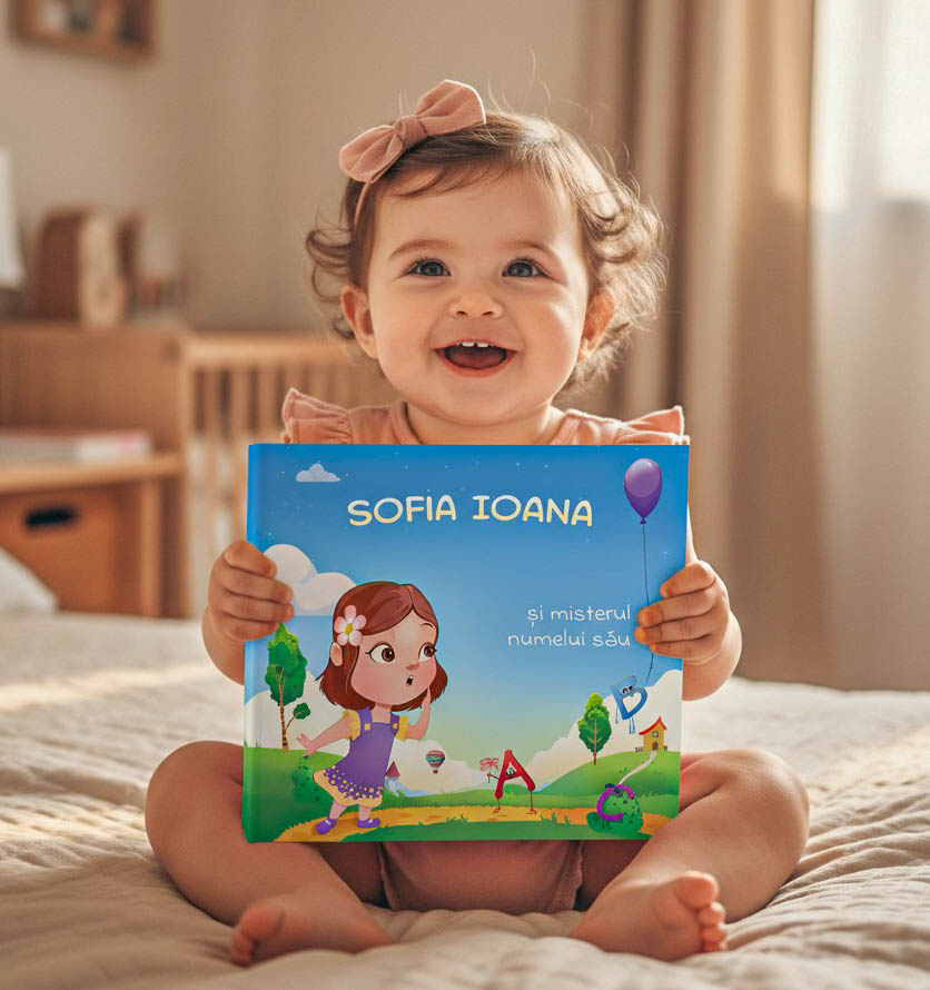 Carte personalizata pentru copii Misterul Numelui