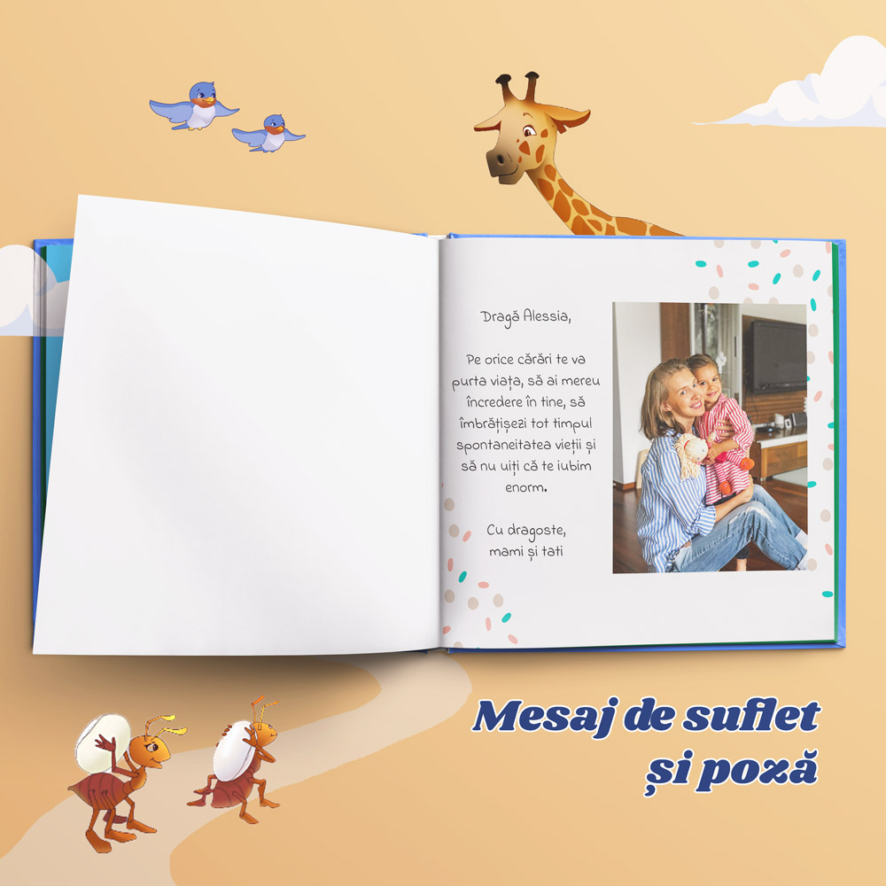 Carte personalizata pentru copii Misterul Numelui