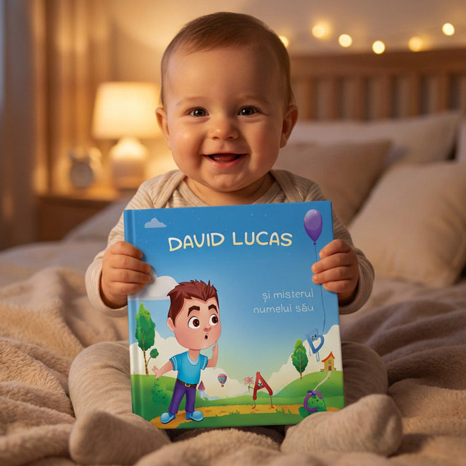 Carte personalizata copii Misterul Numelui